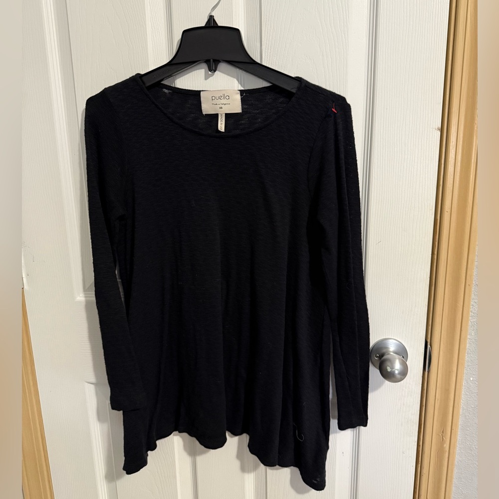 Puella California Classic Black Long Sleeve Top